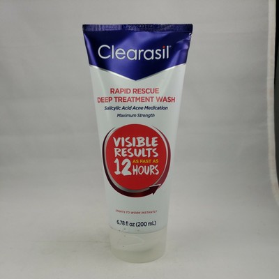 clearasil charcoal face wash