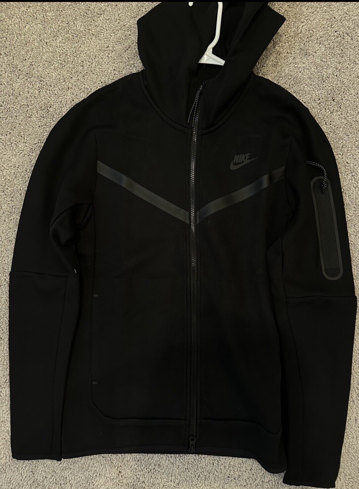 Nike Sportswear Tech Fleece Full Zip Men's Hoodie - Black CU4489