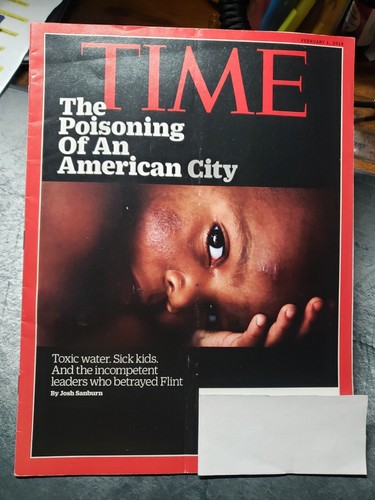 Time Magazine - February 1, 2016 - Flint: The Poisoning Of An American City - 第 1/2 張圖片
