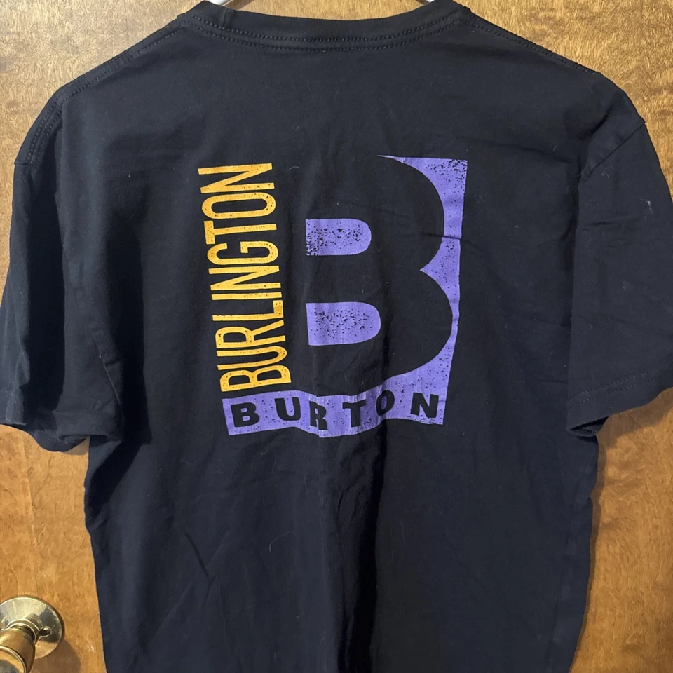 Burton Burlington Shirt Mens Lg Short Sleeve Classic Crew Neck Lightweight Black - Image 3 of 4