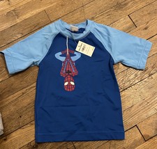Boys Hanna Andersson Spider-man rash guard / swim shirt, size 100