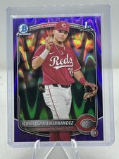 2025 Bowman Ichiro Cano Hernandez 1st #BCP-18 Chrome Purple Lava Refractor /250