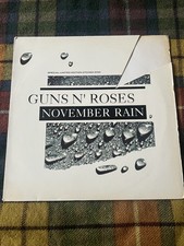 Guns N' Roses - November Rain - 1992 Etched 12" Limited Edition Vinyl Single