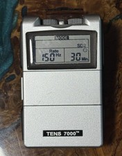 TENS 7000 Handheld 2-Channel TENS Unit w/ Carrying Case