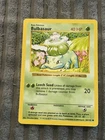 1999 Pokemon Card Bulbasaur 44/102 Shadowless Base Set WOTC Vintage