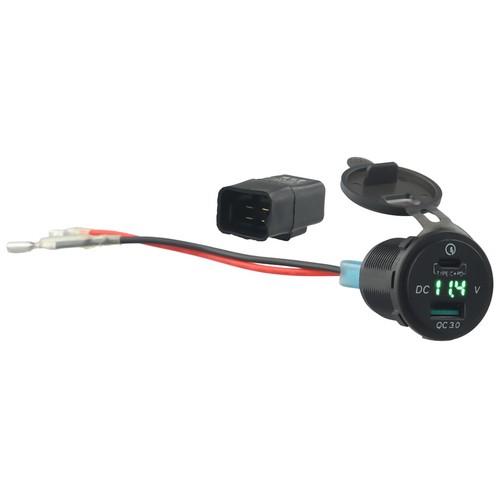 Motorcycle Fast Charger Relay Accessories 10-15V DC For Ninja650 2018-2020 - Afbeelding 7 van 16