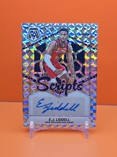 🔵🟤🔵 2023-24 MOSAIC E.J. LIDDELL #MS-EJL SCRIPTS AUTOGRAPH 🔵🟤🔵