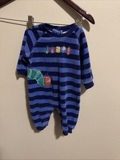 VTG Carter's Y2K The Very Hungry Caterpillar Outfit Romper 6-9 month Eric Carle