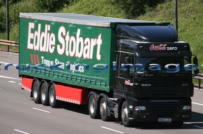TRUCKINGIMAGES LKW PHOTOS - EDDIE STOBART 67 PLATE SCANIA & DAFS - 233 LISTED