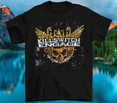 Killswitch Engage Band Short Sleeve Cotton Black S-4XL Unisex Shirt