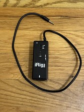 IK Multimedia iRig PRE - XLR Preamp for iPhone/iPod touch/iPad no accessories.