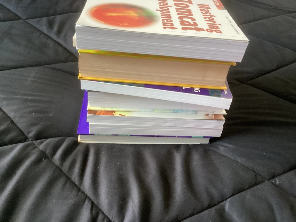 Wiley Lot of 8 Books, Java, Operating Systems, Databases,Structures, Programming - Image 4 of 4