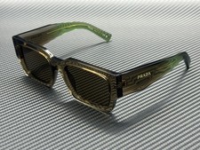 PRADA PR B17S 29E90F Terra Light Brown Men's 54 mm Sunglasses