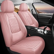 For Toyota Full Set Car Seat Covers 5-seat Nappa Leather Auto Cushion Protector