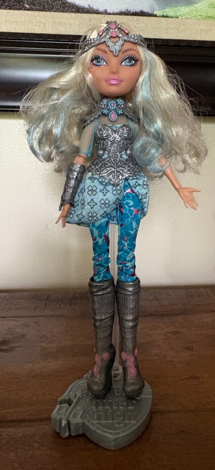 Ever After High Dragon Games Darling Charming Doll Mattel Used