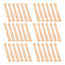 Reusable Wooden Hair Brush Bristle Pegs Replacement Kit for Cushion Hair Brushes