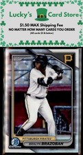 2024 Bowman Draft #BDC-124 Bralyn Brazoban Chrome Refractor