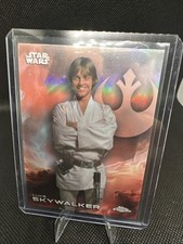 2025 Topps Chrome Star Wars Luke Skywalker 83 Refractor