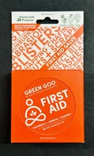 GREEN GOO - First Aid - All Natural Plant Based Ingredients 1.82 Oz, BB: 01/26