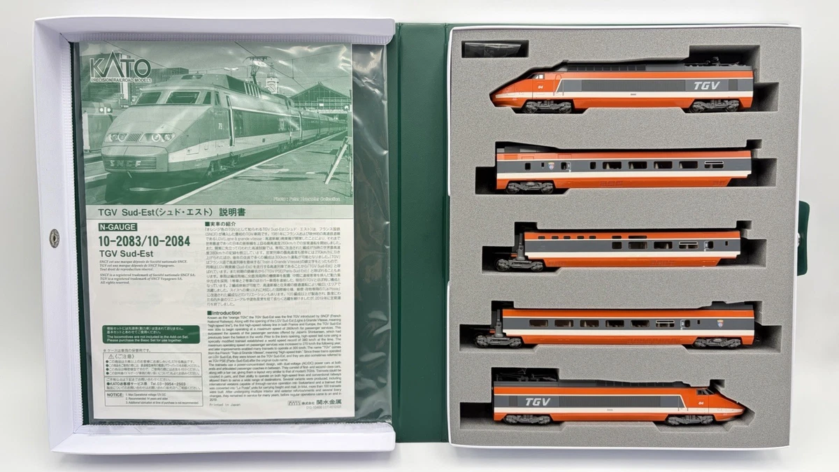 Kato TGV N Scale Model Railroad Locomotives for sale | eBay