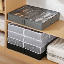 Non-woven Fabric Under Bed Shoe Storage Box Shoe Storage Bin  Bedroom