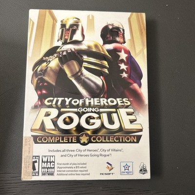 City of Heroes: Going Rogue - Complete Collection (PC, 2010) NTSC New Sealed