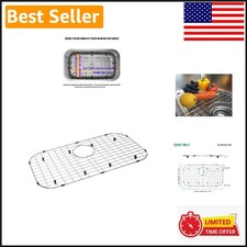 Luxury 304 Stainless Steel Sink Protector Grid 26-1/16" x 14-1/16" Non-Slip D...