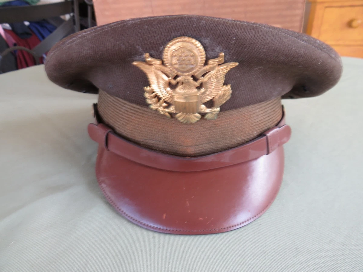 帽子 Used good condition Preços baixos em Ww2 Guerra Mundial Oficiais Cap nos EUA Capacetes