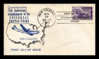 US COVER FIRST DAY OF ISSUE UNIVERSAL POSTAL UNION 1874 TO 1949 NEW ORLEANS