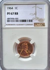 1964-P   NGC Proof-67   Red-Brown   Lincoln Cent   #454