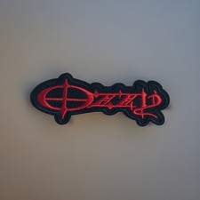 Ozzy Osbourne Embroidered Iron-On/Sew On Patch