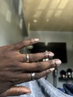 Gucci 925 Sterling Silver "Blind for Love" Engraved Band Ring Size 13 — photo 8
