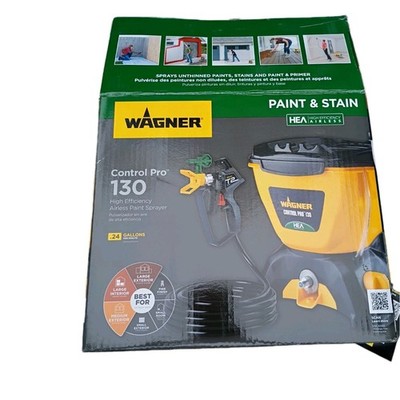 Wagner Paint Sprayer Control Pro 130 High Efficiency Airless Paint Sprayer Used