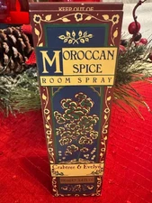CRABTREE EVELYN "Moroccan Spice" Home Fragrance Room Spray Metal Can 3.4oz