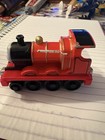 Thomas & Friends James Diecast Toy Train Red & Black Magnetic tank engine PBS — photo 2