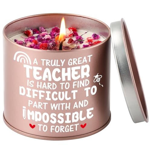 PRSTENLY Teacher Gifts for Women, 9OZ Scented Candles  Assorted colors 