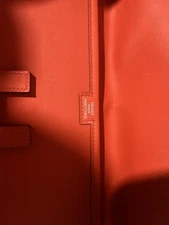 Hermes 29 Jige Elan Clutch Swift Leather - Red