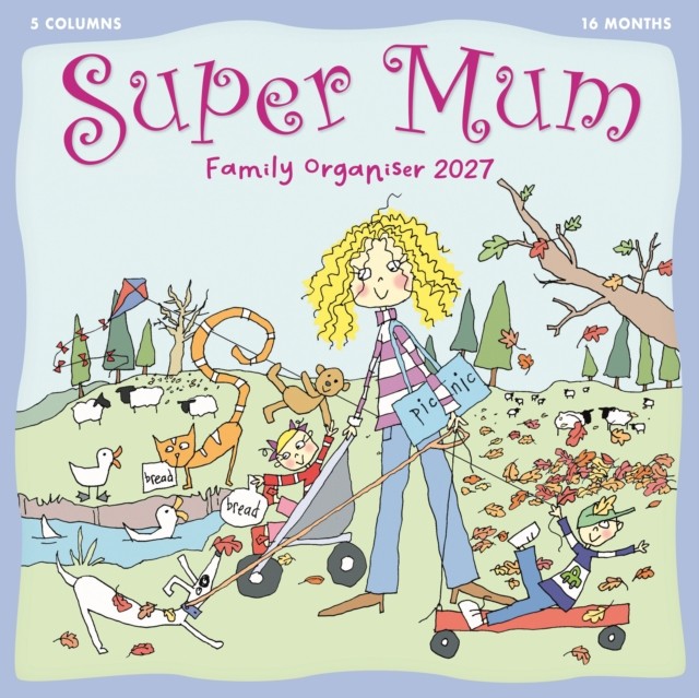 Rackhams Super Mum Family Organiser 2026 - 2027, Family Planners, Month To View, Family, Gift - Image 3
