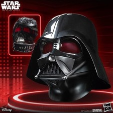 PRESALE  Star Wars The Black Series Darth Vader Electronic Helmet by HASBRO