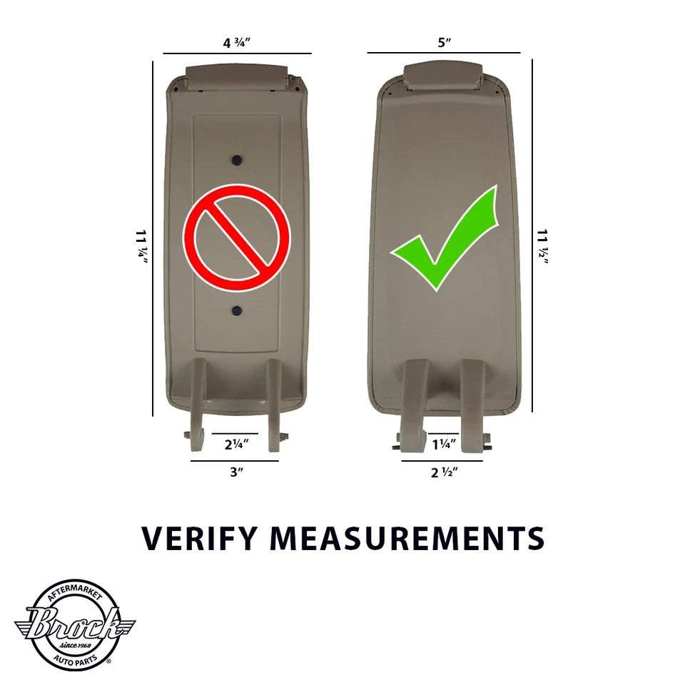 Tapa de consola central para Audi A4 S4 RS4 beige cuero sintético reposabrazos cubierta de reparación Foto 3 de 4