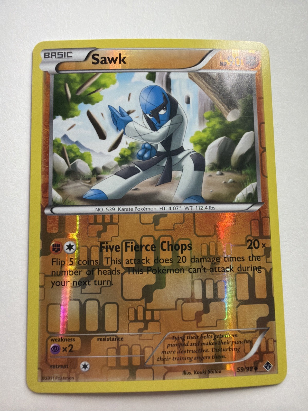 Sawk 59/98 Emerging Powers Reverse Holo
