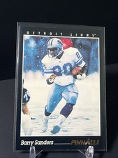 1993 Pinnacle Barry Sanders #200 Detroit Lions HOF Football Card