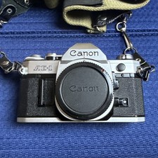 Canon AE-1 35mm SLR Film Camera Body Parts Repair AS-IS Read Only