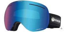 NEW Dragon Alliance X1 Frameless Mirrored Lumalens Snow Goggles Blue ion $180