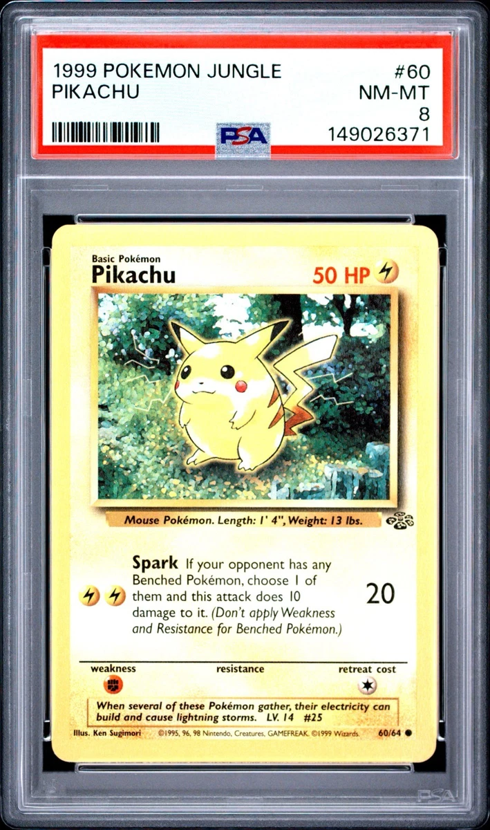 Pikachu Pokémon TCG Professional Sports Authenticator (PSA