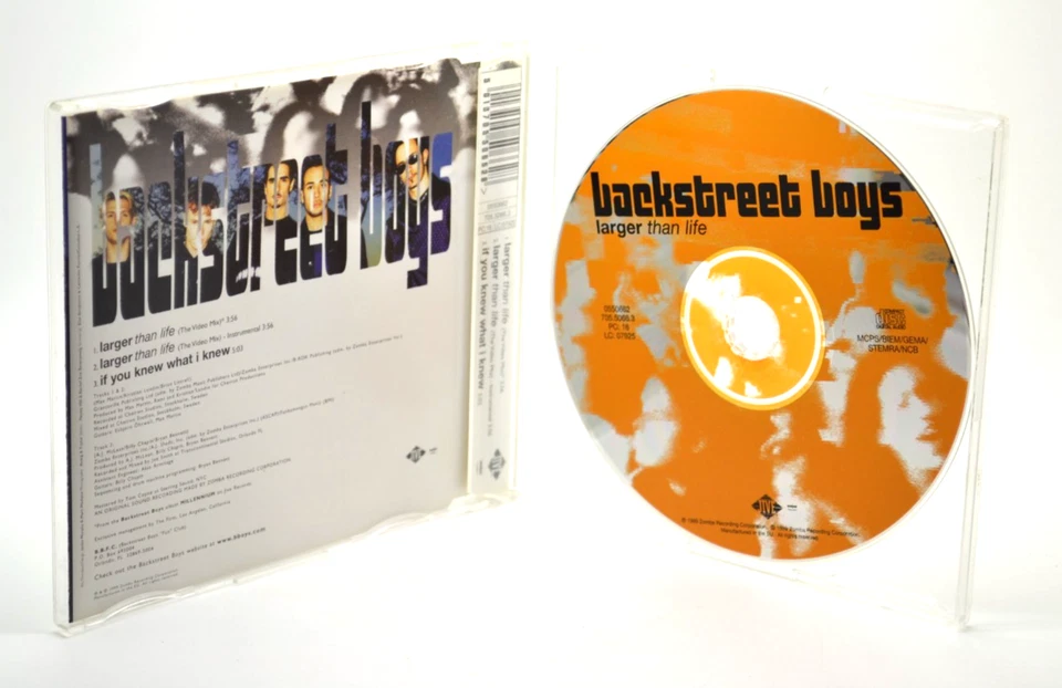 Backstreet Boys – Larger Than Life (Single CD 1999) - Bild 2 von 2