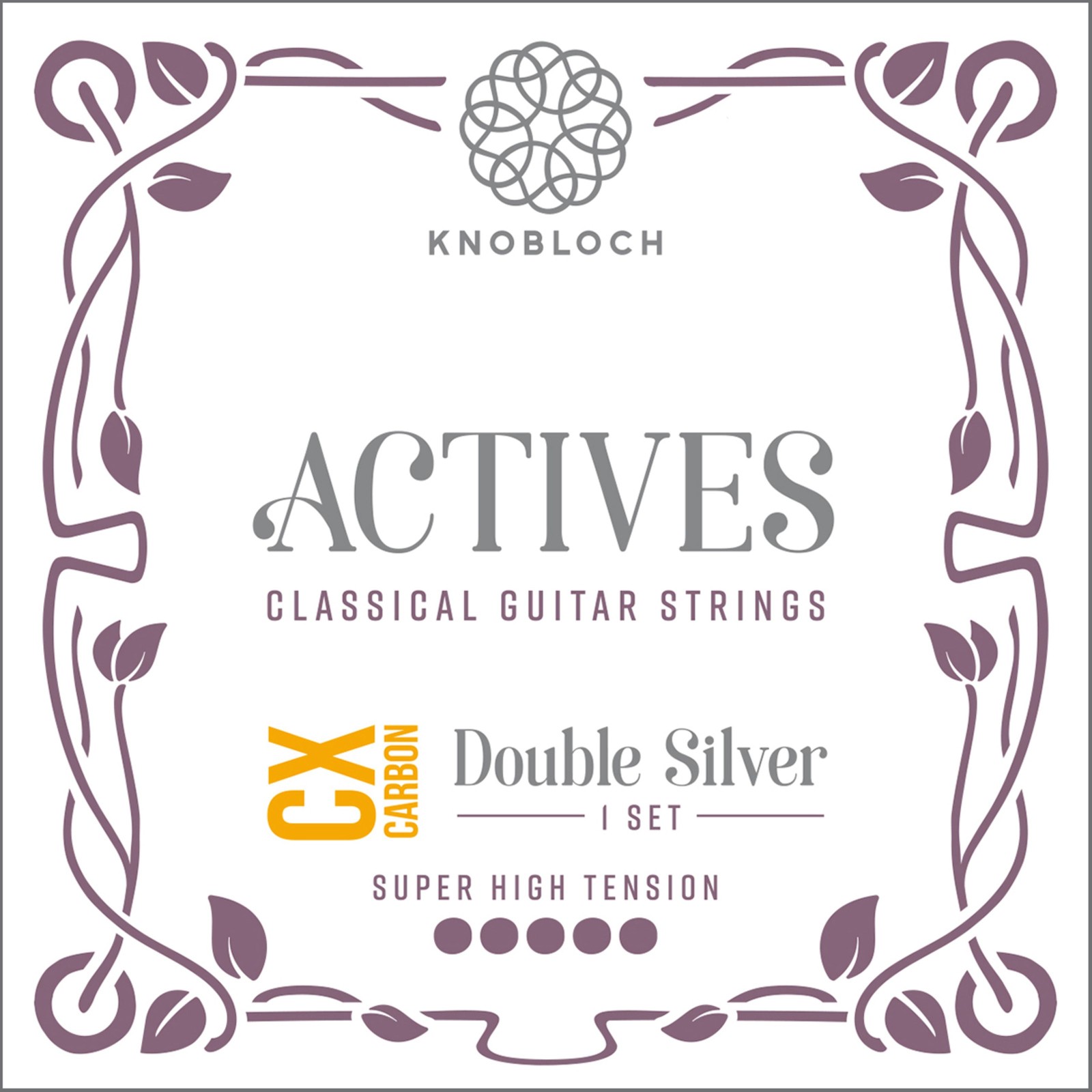 Струны Knobloch 600 ADC Double Silver CX Carbon
