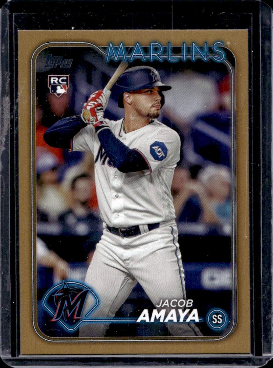 Jacob Amaya 2024 Topps #144 Rookie Gold /2024