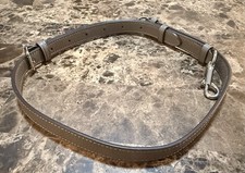 Coach Stone Gray Crossbody Strap 32  39  Silver Hardware- Adjustable Leather