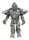 Vintage Transformer Silver Megatrin Alien Robot 5.75 inches